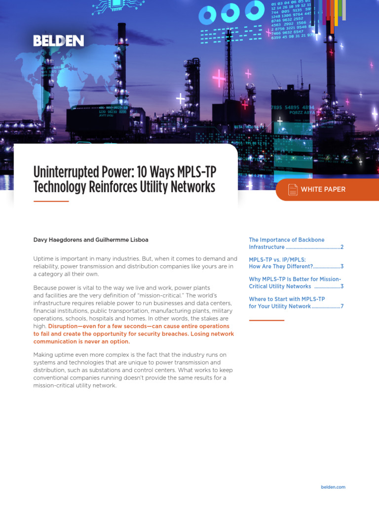 PTD White Paper Mpls TP 2023 09 wp124 v2 en | PDF | Computer Network ...
