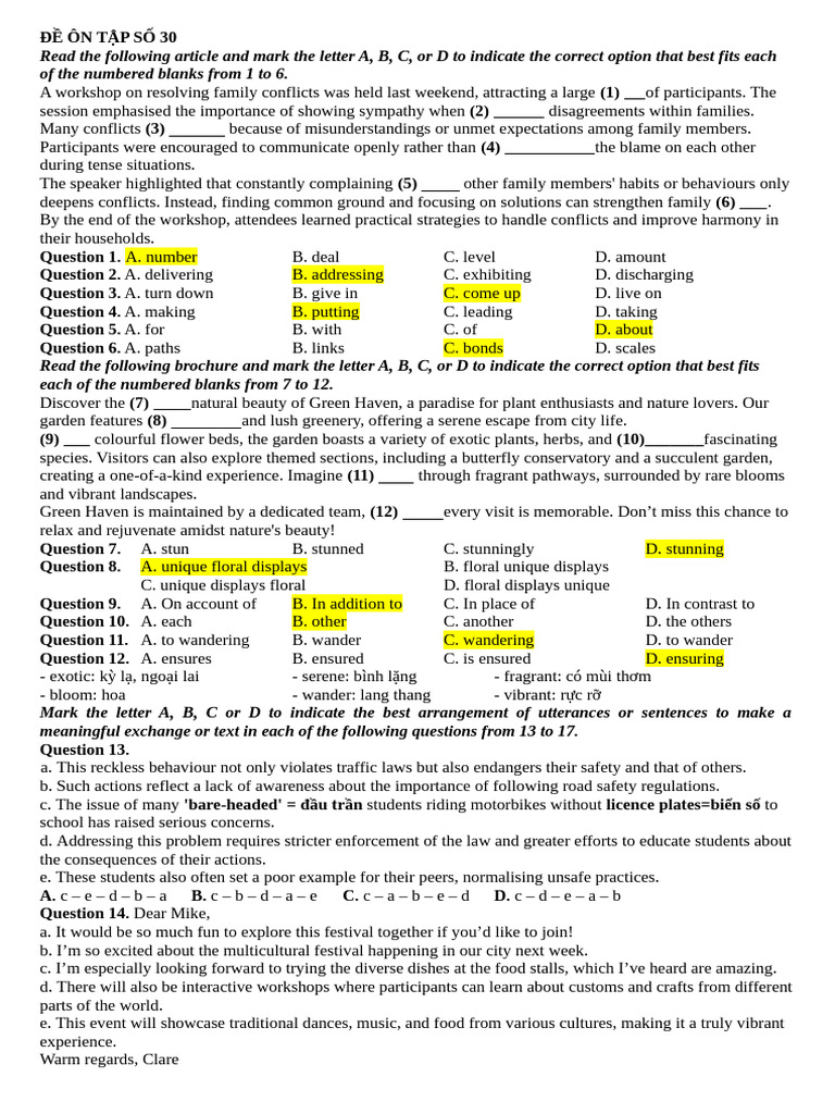 Family Conflict Resolution Workshop Insights | PDF | Thomas Edison ...