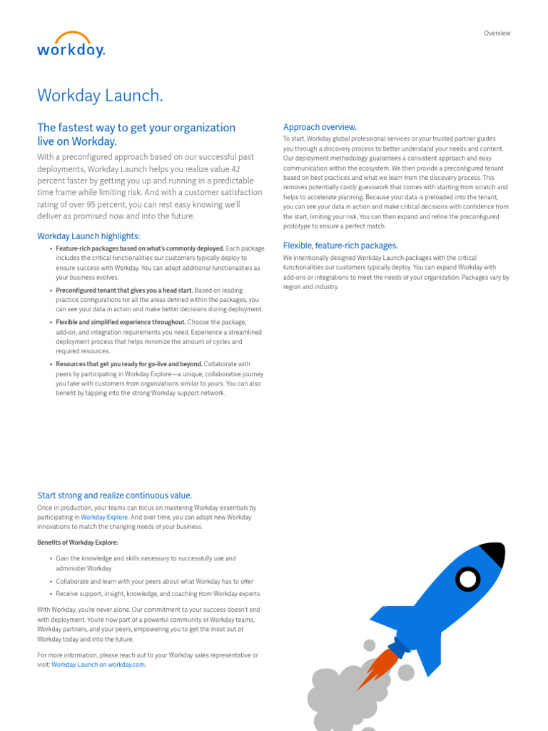 Accelerate Workday Deployment Success | PDF | Business
