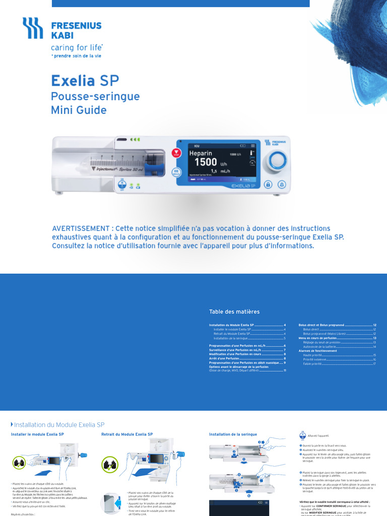guide-d-utilisation-du-pousse-seringue-exelia-sp-pdf