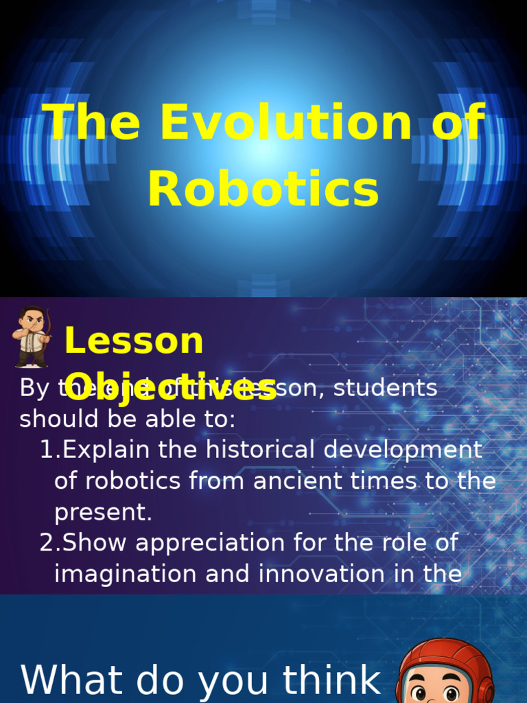 History and Future of Robotics | PDF | Robot | Robotics