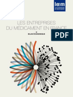 Bilan Economique des Entreprises du Médicament - 2011