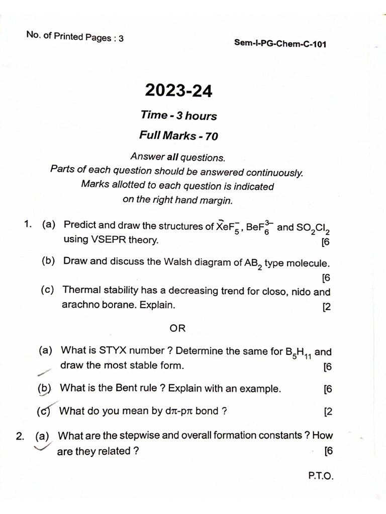 PG 1st Sem | PDF