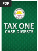 Tax 1 Digests