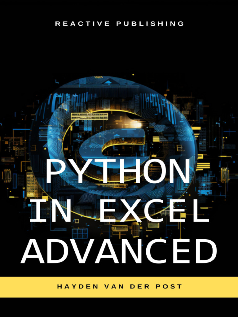 Python for Advanced Excel Integration | PDF | Microsoft Excel | Python ...