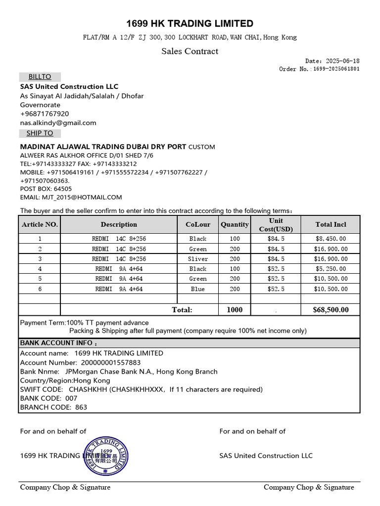 6.18 1699-1000PCS 68500 | PDF