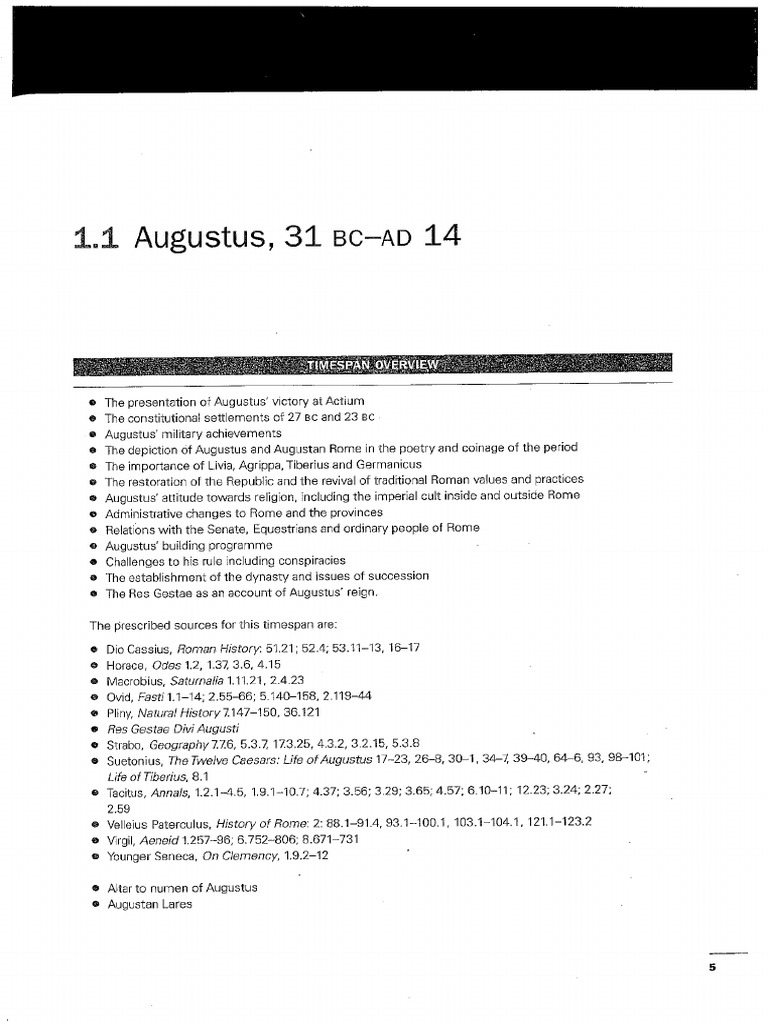 Augustus | PDF