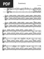 Luminary Sheet Music by Joel Sunny | PDF