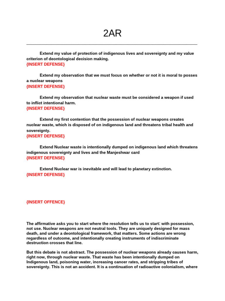 2AR- lay | PDF