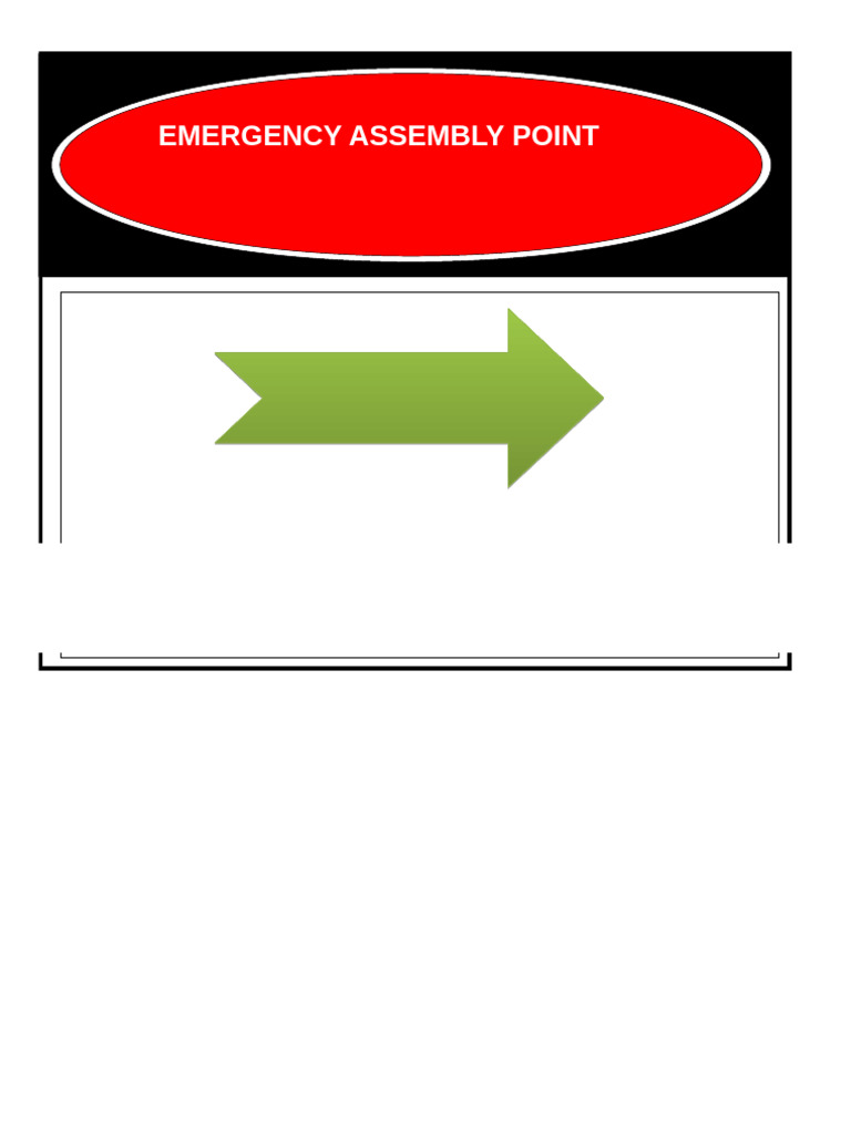 Signs-Assembly Point 1 | PDF