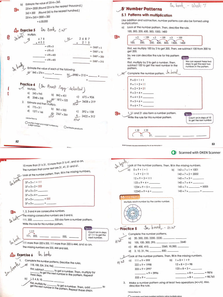Maths Class 4 | PDF