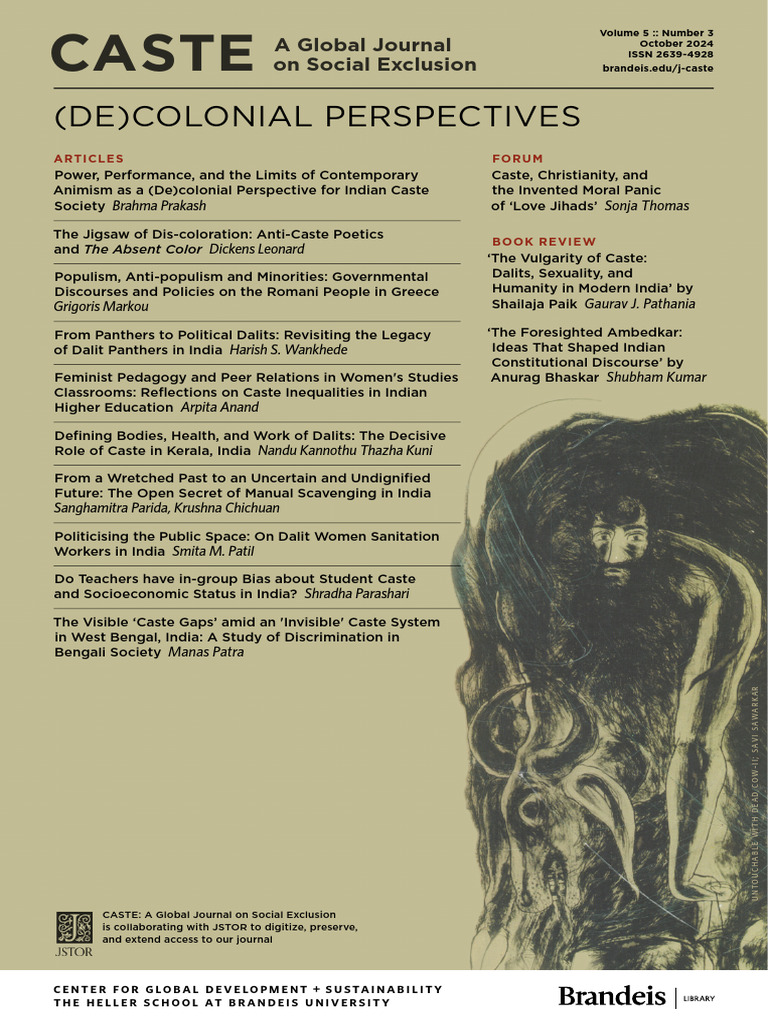 Caste and Social Exclusion Journal | PDF | Ātman (Hinduism) | Brahman