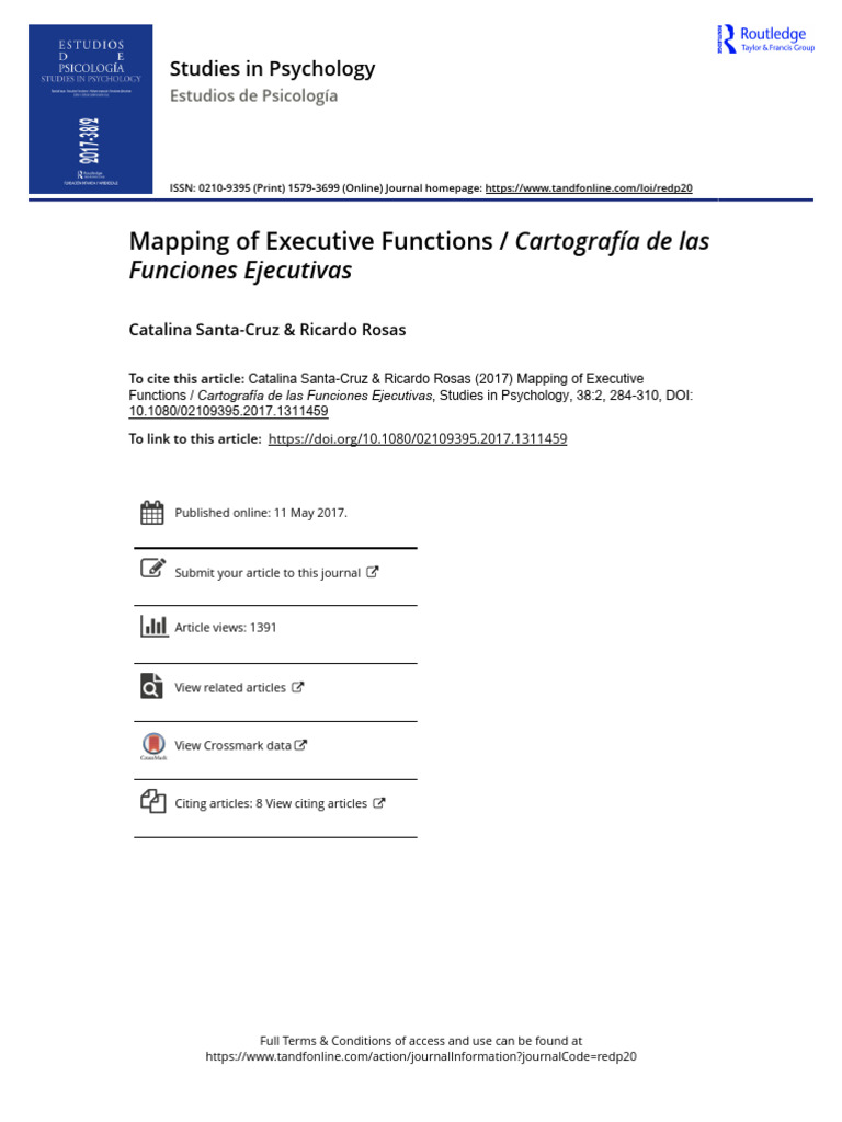 Executive Functions: A Comprehensive Overview | PDF | Executive ...