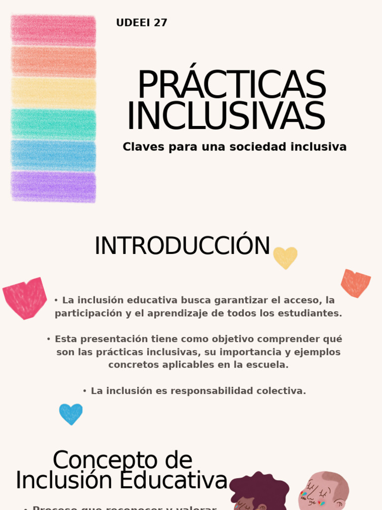 Prácticas Inclusivas en Educación | PDF