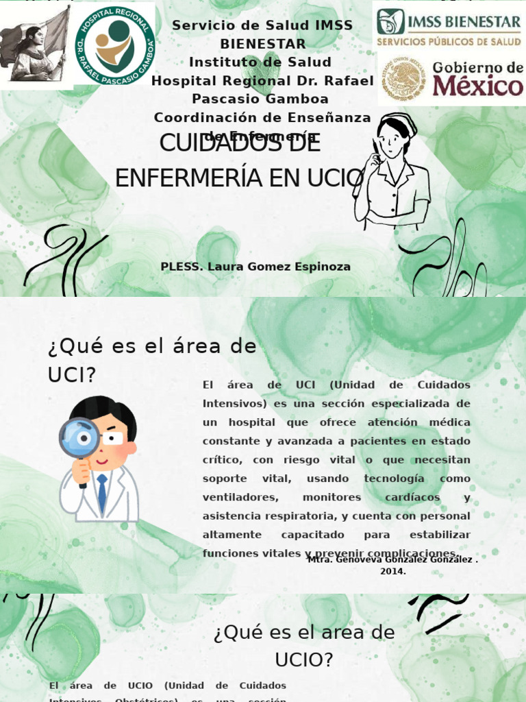 Cuidados de Enfermeria en Ucio (1) | PDF | Unidad de Cuidados ...