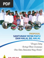 Proposal Santunan Yatim Piatu & Halal Bil Halal Tahun 2011