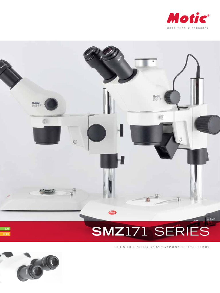 SMZ171 Stereo Microscope Overview | PDF | Optics | Microscope