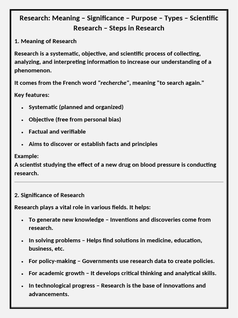 RM Notes Course Work (1) | PDF | Probability Distribution | Methodology