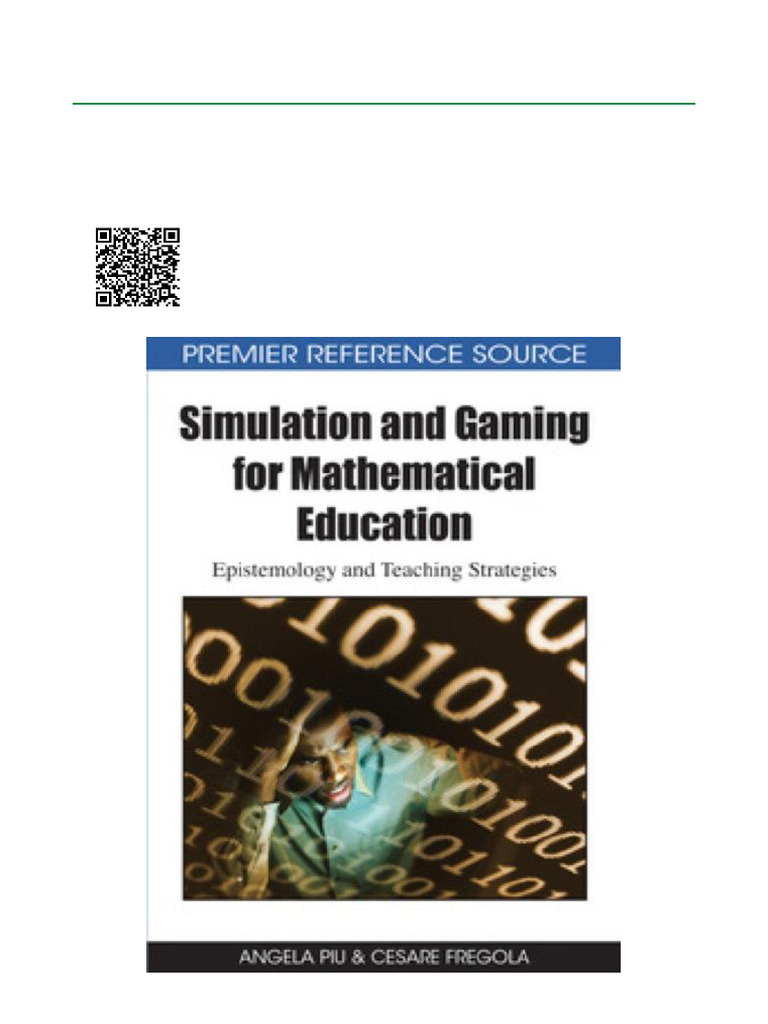 Simulation and Gaming for Mathematical Education ISBN 9781605669304 ...