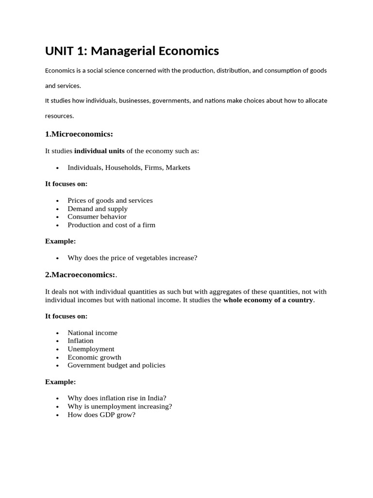 Managerial Economics: Principles and Applications | PDF | Economics ...