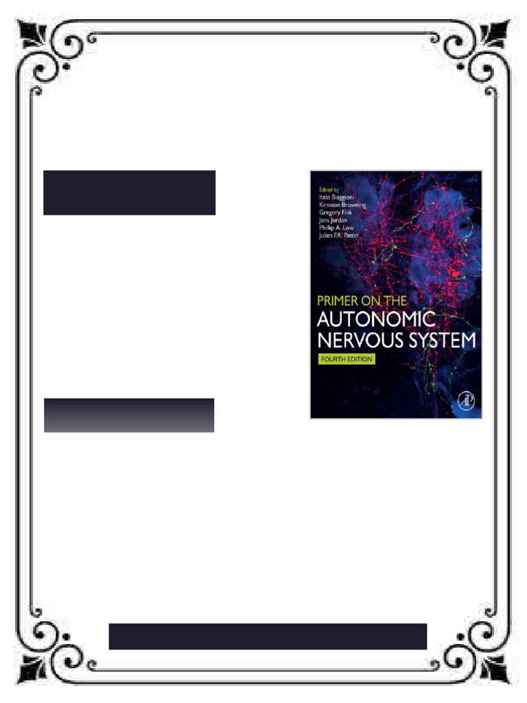 Primer on the Autonomic Nervous System Italo Biaggioni (Editor) eBook ...
