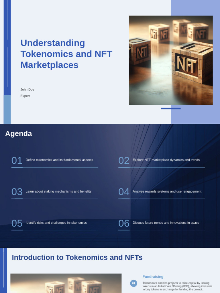 Tokenomics and NFT Market Insights | PDF | Market (Economics) | Investing