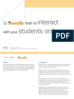 6 12 Moodle Tools To Interact With Your Students Online
