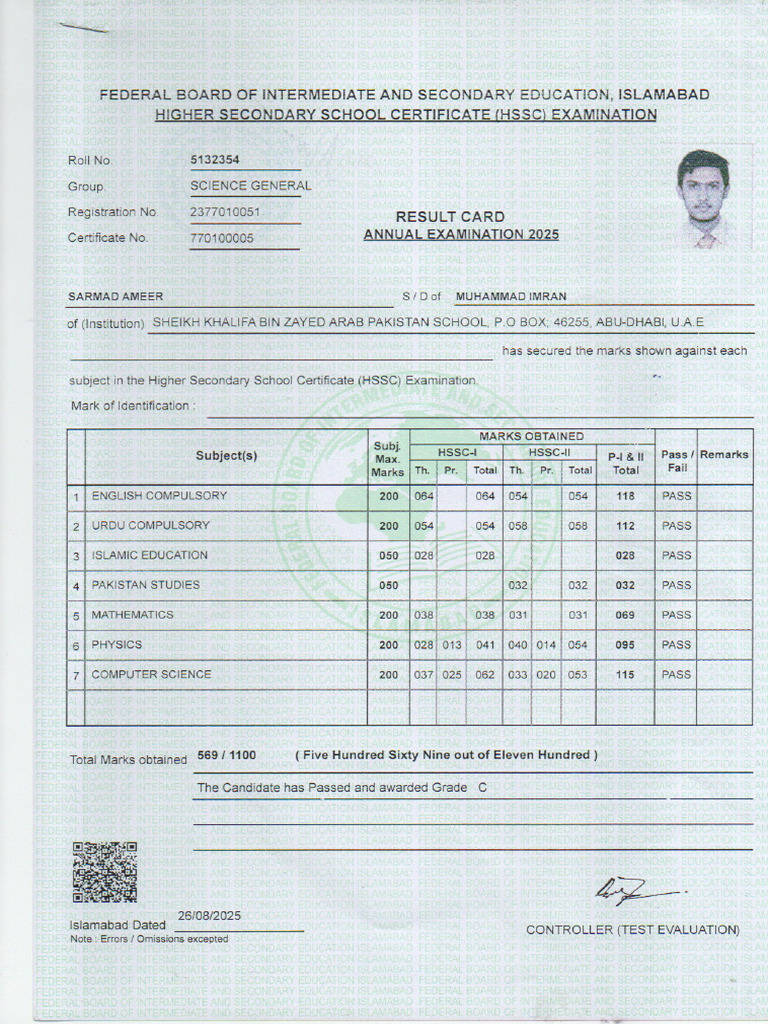 Grade 12 Certificate | PDF