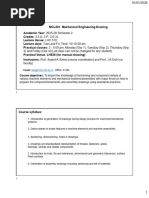 EGD Class Notes: Drawing Fundamentals | PDF