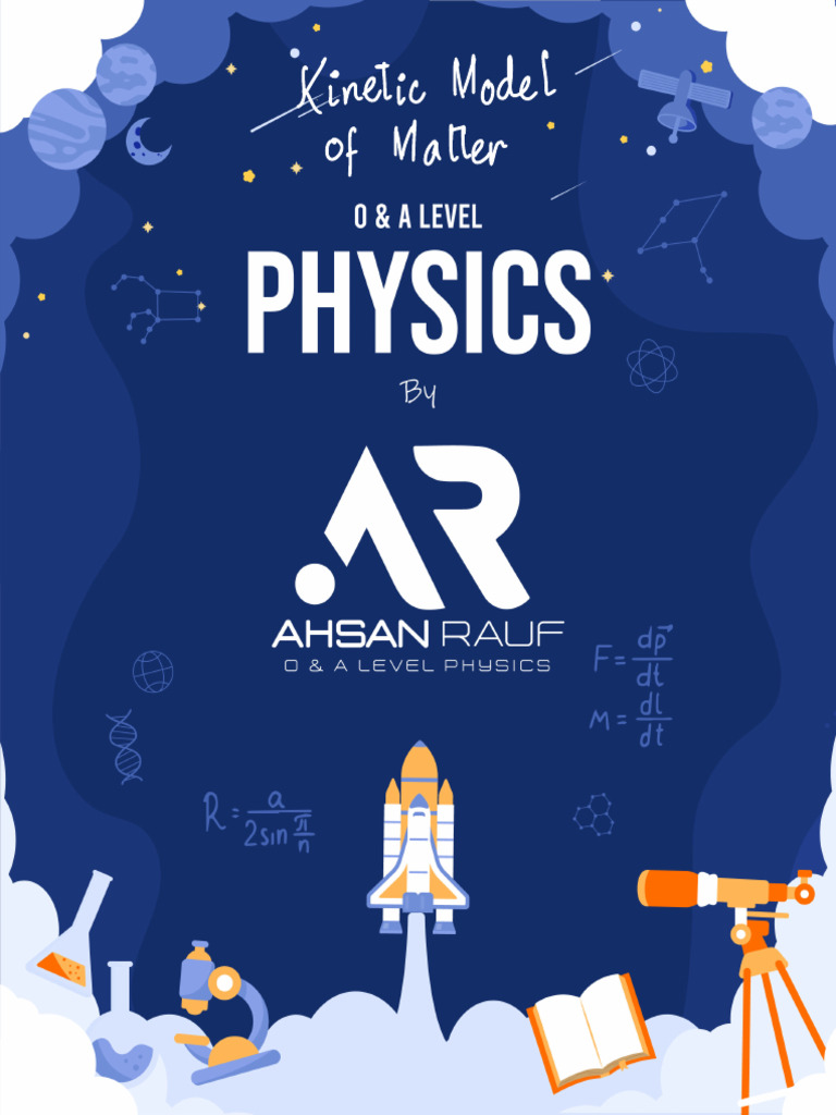 Kinetic Model of Matter | PDF | Gases | Physical Phenomena