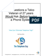 16 Questions A 27 Year Telco Veteran Would Ask Before Buying A Phone System