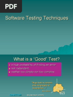 Software Testing Techniques