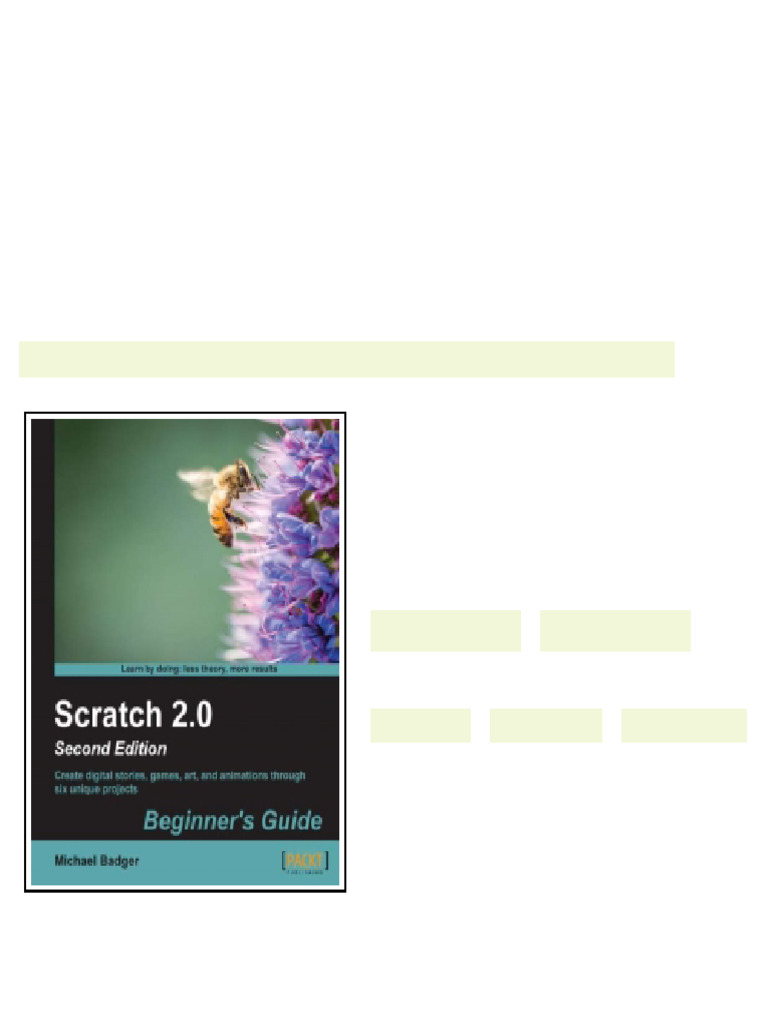 (Ebook) Scratch 2.0: Beginner's Guide, 2nd Edition: Create digital ...