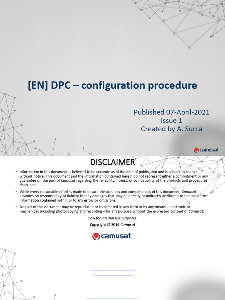 DPC System Configuration Guide | PDF | Direct Current | Rectifier