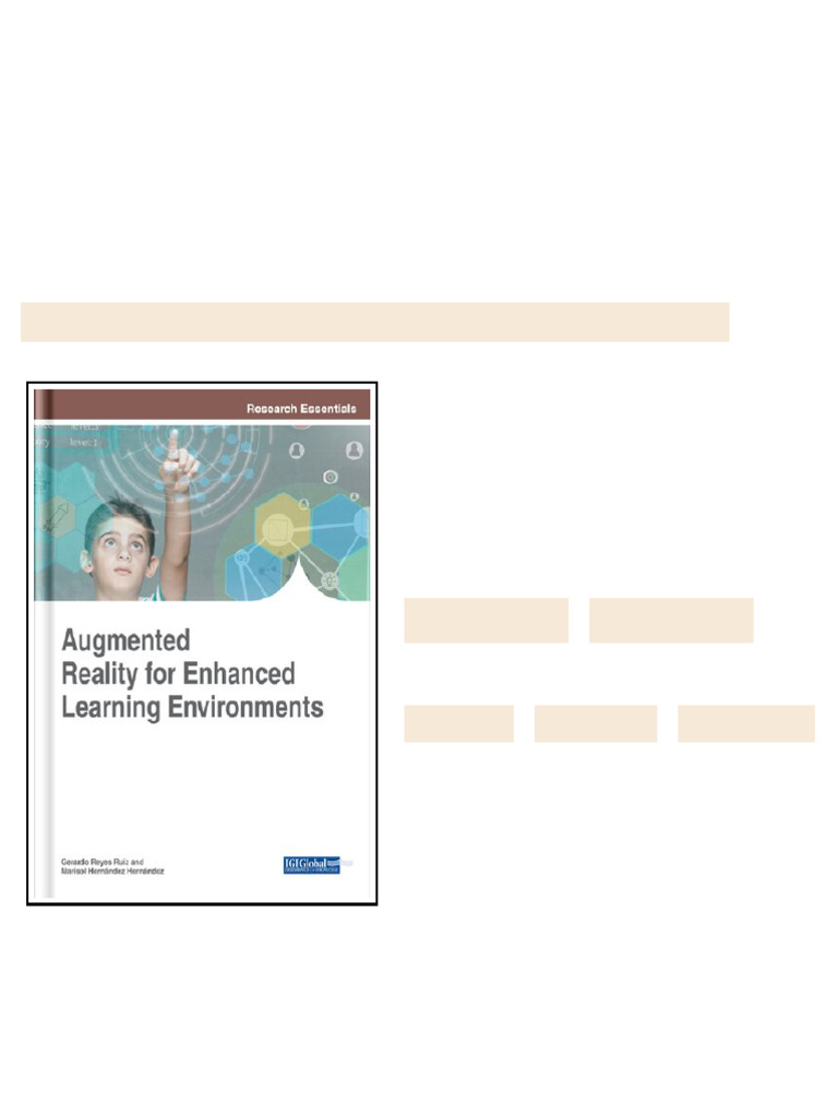 Augmented Reality For Enhanced Learning Environments Gerardo Reyes Ruiz ...