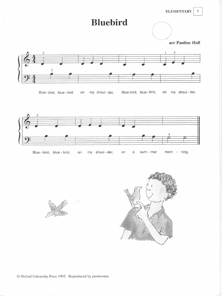 Bluebird Poem for Elementary Students | PDF