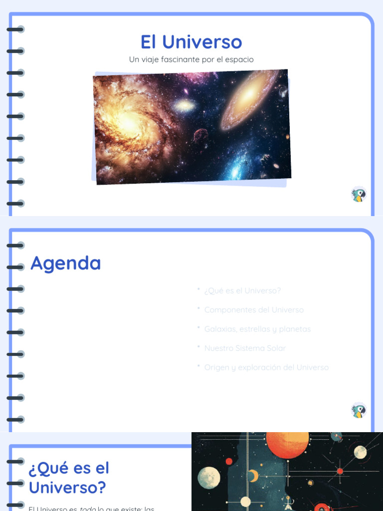 Explorando el Universo y sus Componentes | PDF | Universo | Galaxia