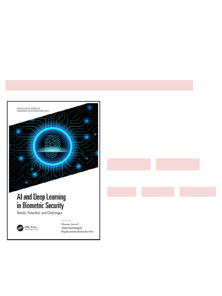 Ai And Deep Learning In Biometric Security Trends Potential And ...