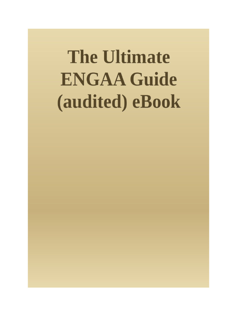 ENGAA Exam Guide for Cambridge Applicants | PDF | Multiple Choice | Area