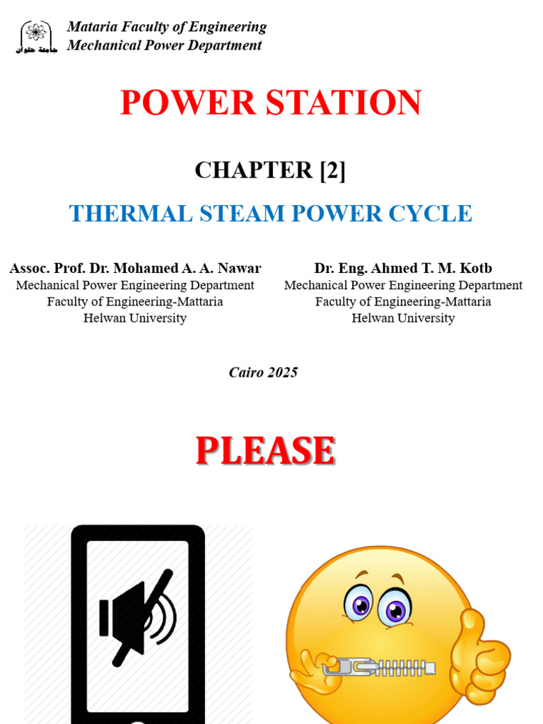 Thermal Steam Power Cycle Overview | PDF | Steam | Boiler