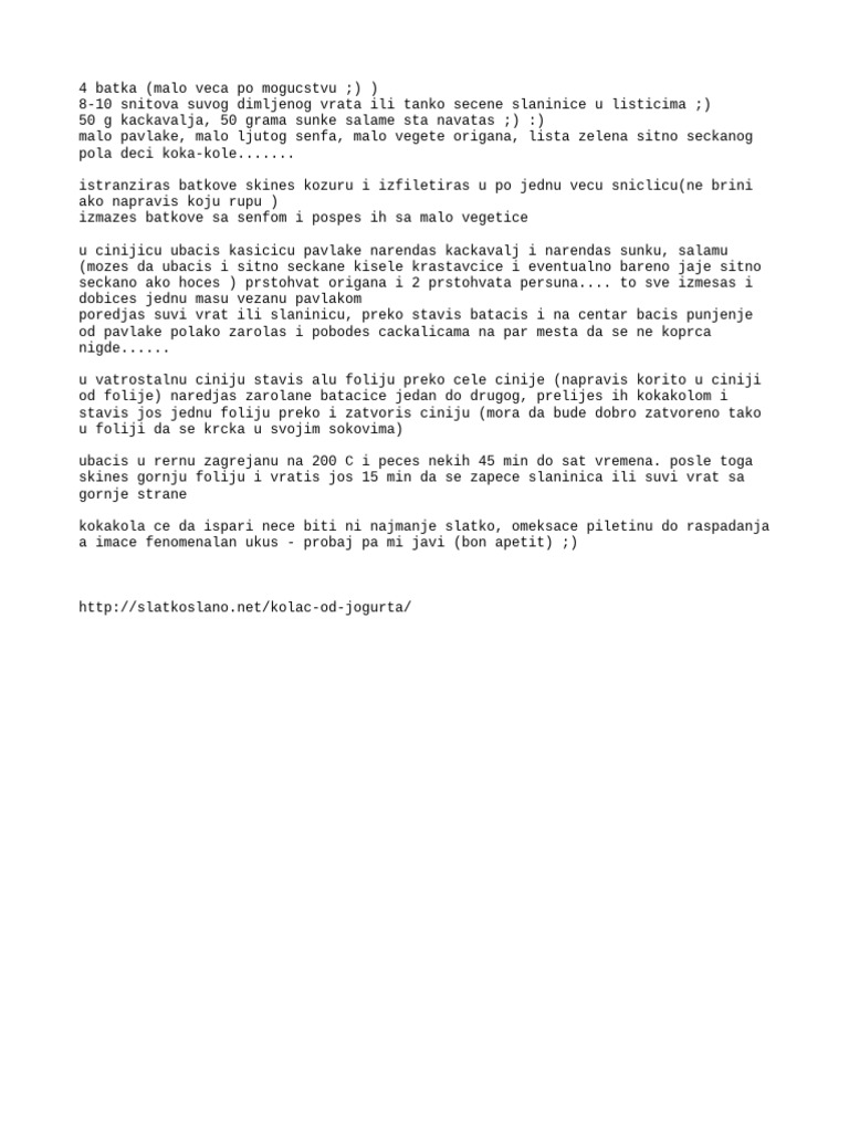 Recept | PDF
