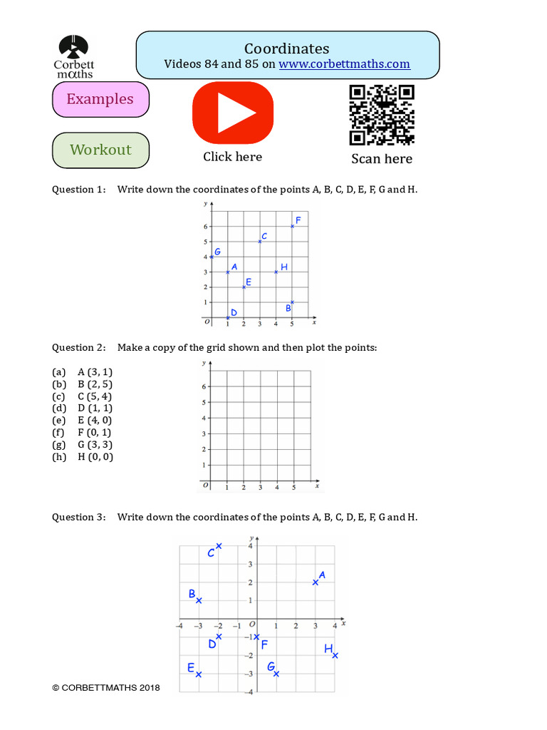 Coordinates PDF (1) | PDF | Euclid | Polytopes