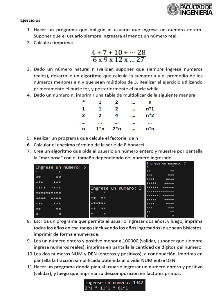 Ejercicios Semana 5 | PDF