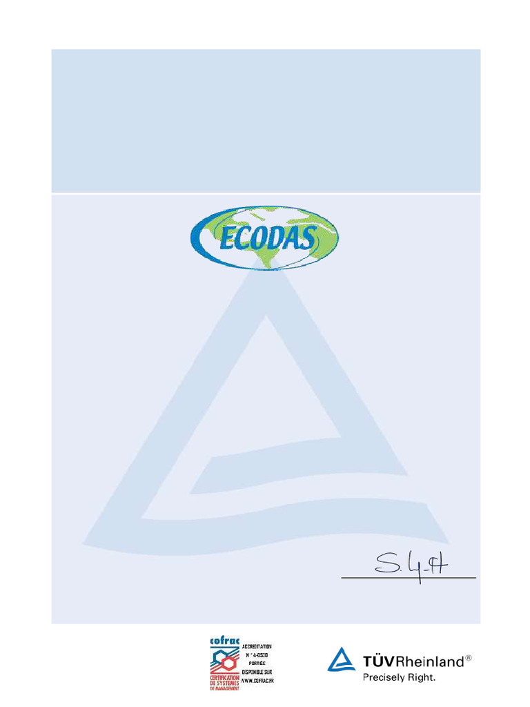 Ecodas Iso 9001 2024 Angl | PDF