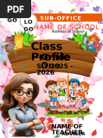 GMRC Notebook Label for Grade One | PDF