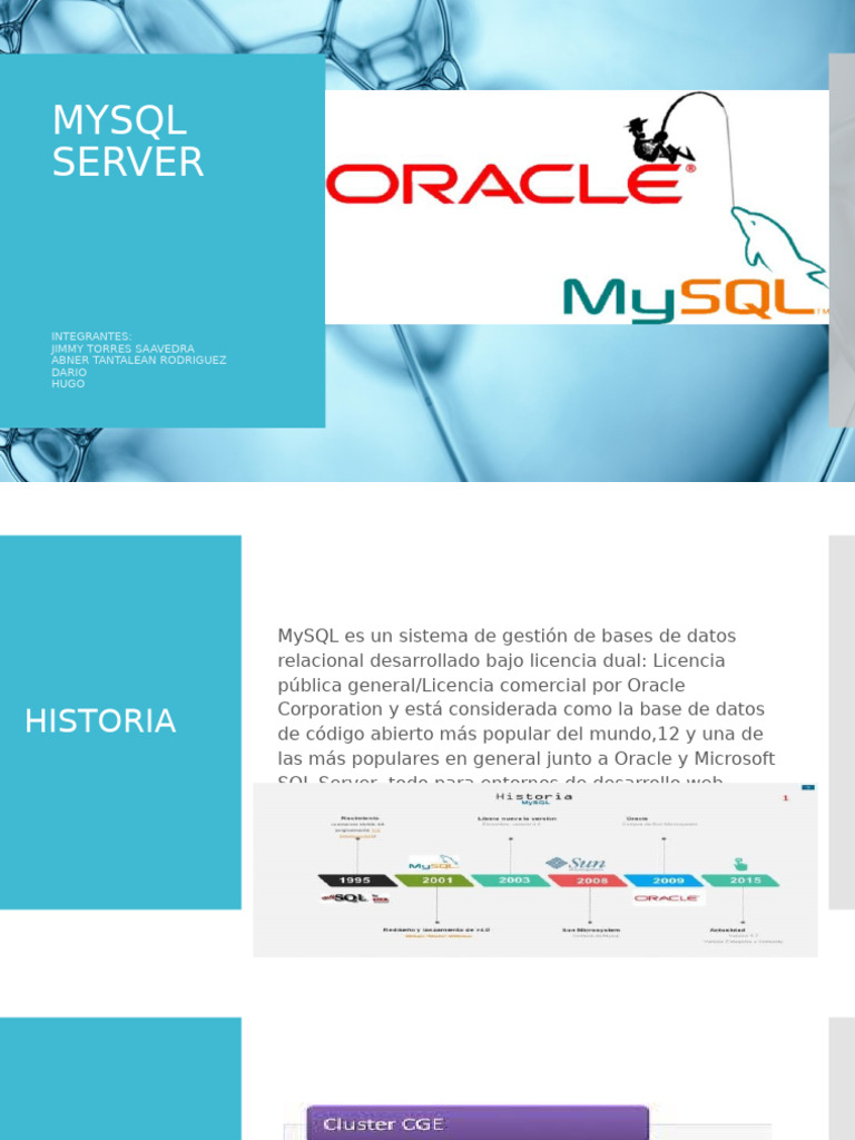 MySQL: Base de Datos Relacional Popular | PDF