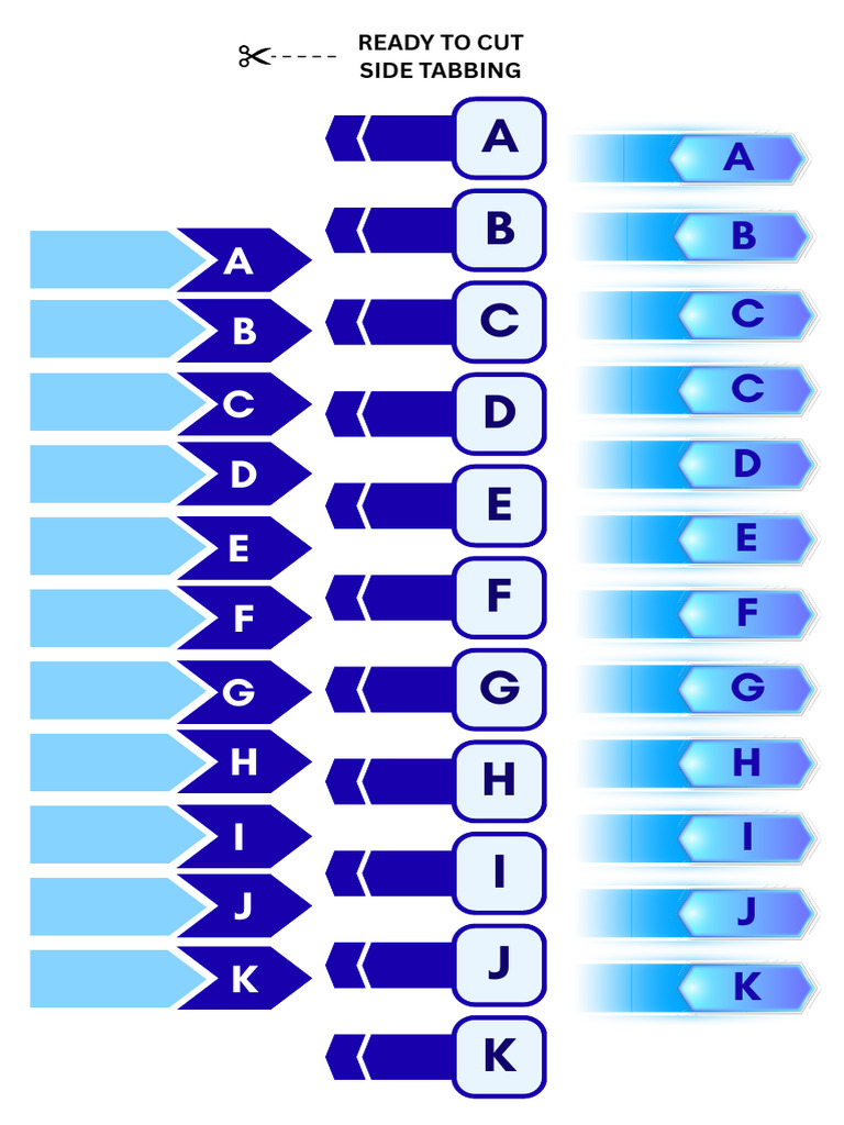 Side Tabbing Document Layout Guide | PDF