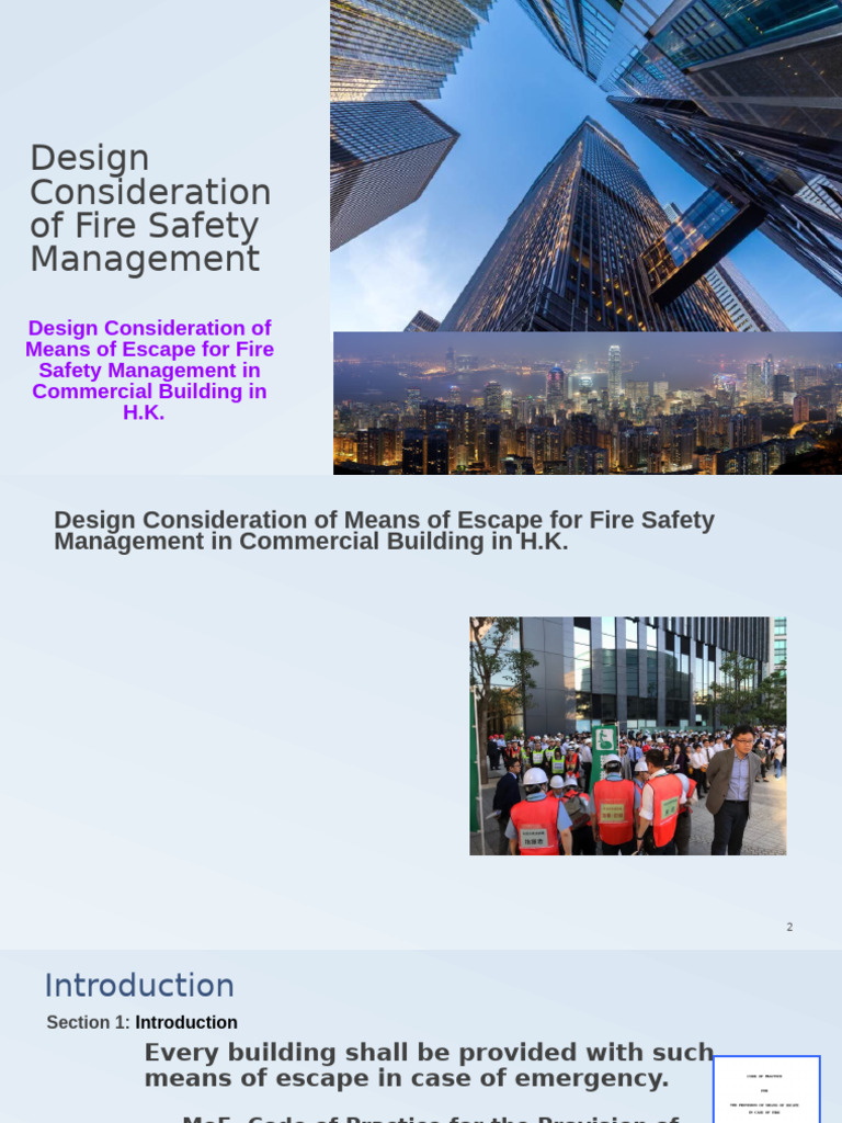 Fire Safety Management in HK Buildings | PDF | Fire Safety | Emergency ...