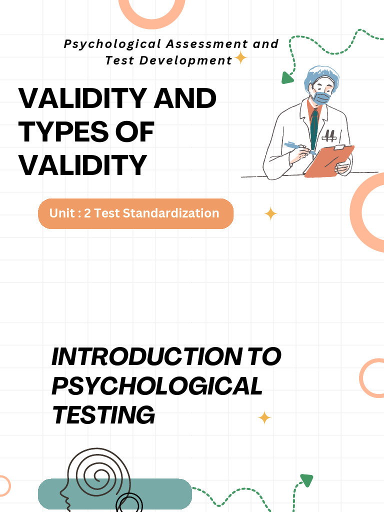 Understanding Validity in Psychological Testing | PDF | Validity ...