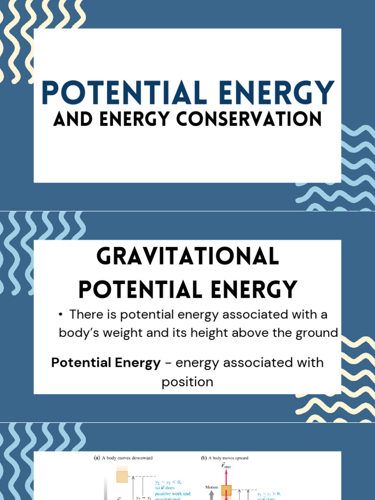 Understanding Potential Energy Concepts | PDF